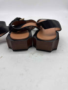 Pre-Owned Jonathan Simkhai Black Size 8 Strappy Sandals | True Fashionistas.