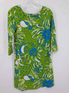 Pre-Owned Lilly Pulitzer Green Size Small Short Long Sleeve Dress | True Fashionistas.