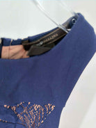 Pre-Owned BCBG Navy Size XXS Short Sleeveless Dress | True Fashionistas.