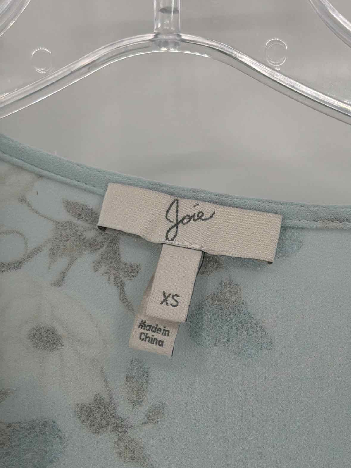 Pre-Owned Joie Blue Size XS Blouse | True Fashionistas.