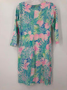 Pre-Owned Lilly Pulitzer Blue Size Small Short Long Sleeve Dress | True Fashionistas.