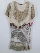 Pre-Owned Etro Ivory Size 44/10 Short Short Sleeve Dress | True Fashionistas.