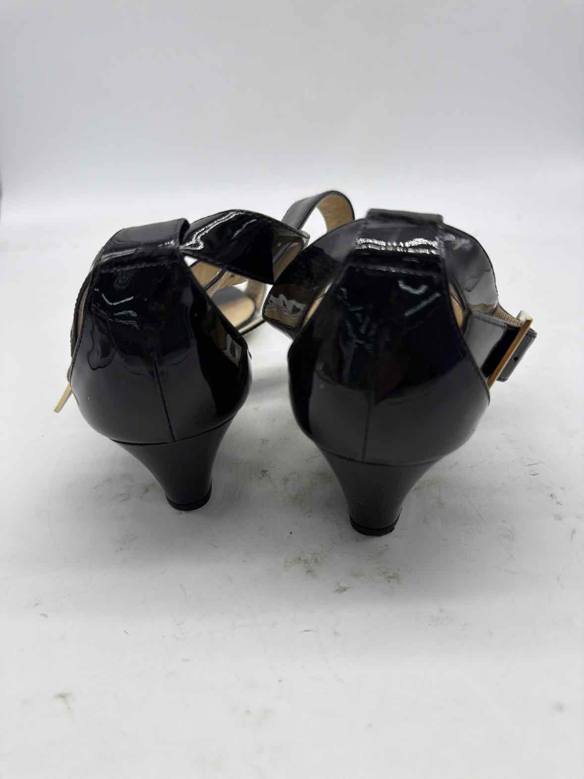 Pre-Owned Jimmy Choo Black Size 36 Wedge Heels | True Fashionistas.