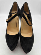 Pre-Owned Christian Louboutin Black Size 7 Stiletto Heels | True Fashionistas.