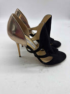 Pre-Owned Jimmy Choo Black Size 12 Strappy Heels | True Fashionistas.