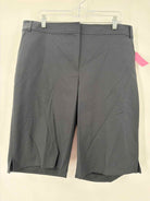 Pre-Owned St John Black Size 14 Bermuda Basic Shorts | True Fashionistas.