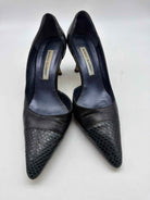 Pre-Owned Manolo Blahnik Black Size 38 D'orsay Heels | True Fashionistas.