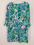 Pre-Owned Lilly Pulitzer Green Size XS Short Long Sleeve Dress | True Fashionistas.
