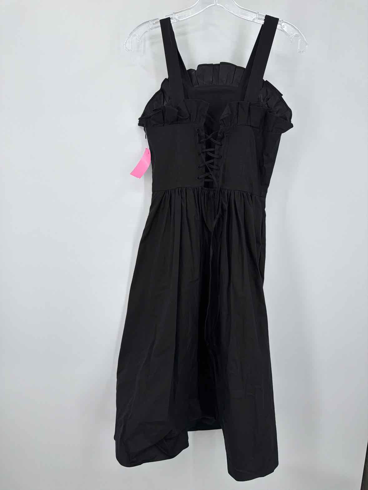Pre-Owned Sea New York Black Size 2 Midi Sleeveless Dress | True Fashionistas.