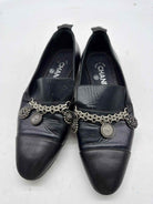 Pre-Owned Chanel Black Size 6.5 Slip On Flats | True Fashionistas.