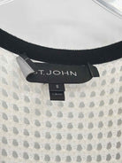 Pre-Owned St John Black Size Small Knit Short Sleeveless Dress | True Fashionistas.