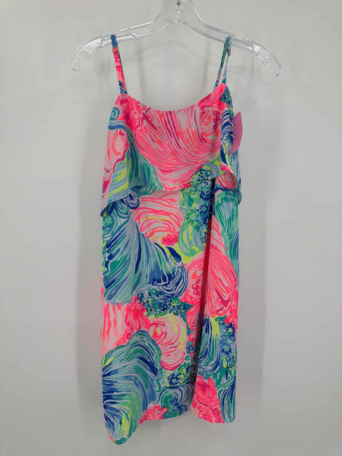 Pre-Owned Lilly Pulitzer Blue Size XXS Short Long Sleeve Dress | True Fashionistas.