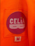 Pre-Owned Celia B Orange Size Medium Cocktail Short Sleeveless Dress | True Fashionistas.