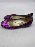 Pre-Owned Jimmy Choo Purple Size 6 Slip On Flats | True Fashionistas.