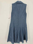 Pre-Owned Proenza Schouler Blue Size 2 Short Sleeveless Dress | True Fashionistas.