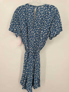 Pre-Owned Rails Blue Size Large Short Sleeve Romper | True Fashionistas.