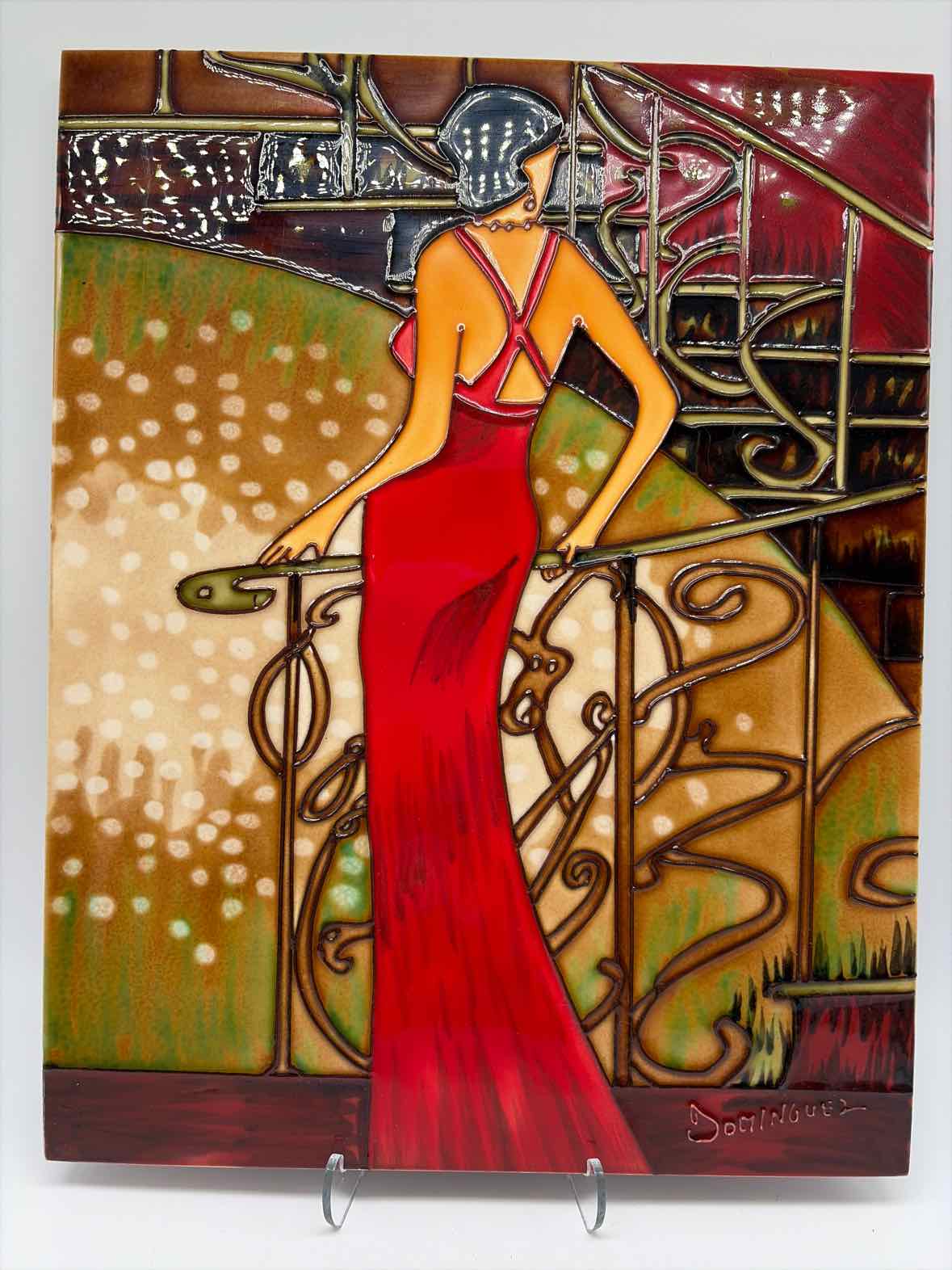 Dominguez Ceramic Art Work Signed | True Fashionistas.