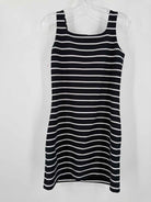 Pre-Owned Veronica Beard Navy Size XS Stripe Short Sleeveless Dress | True Fashionistas.