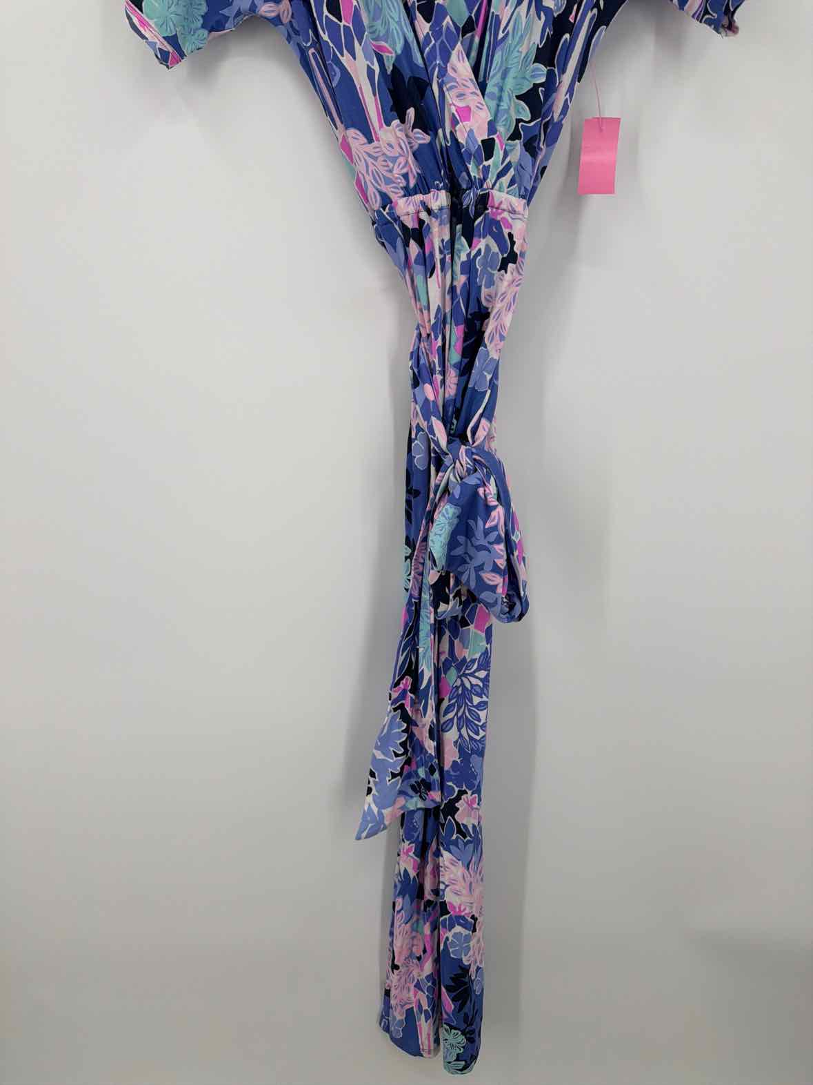 Pre-Owned Lilly Pulitzer Blue Size XXS Short Sleeve Jumpsuit | True Fashionistas.