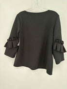Pre-Owned Halogen Black Size Small Blouse | True Fashionistas.