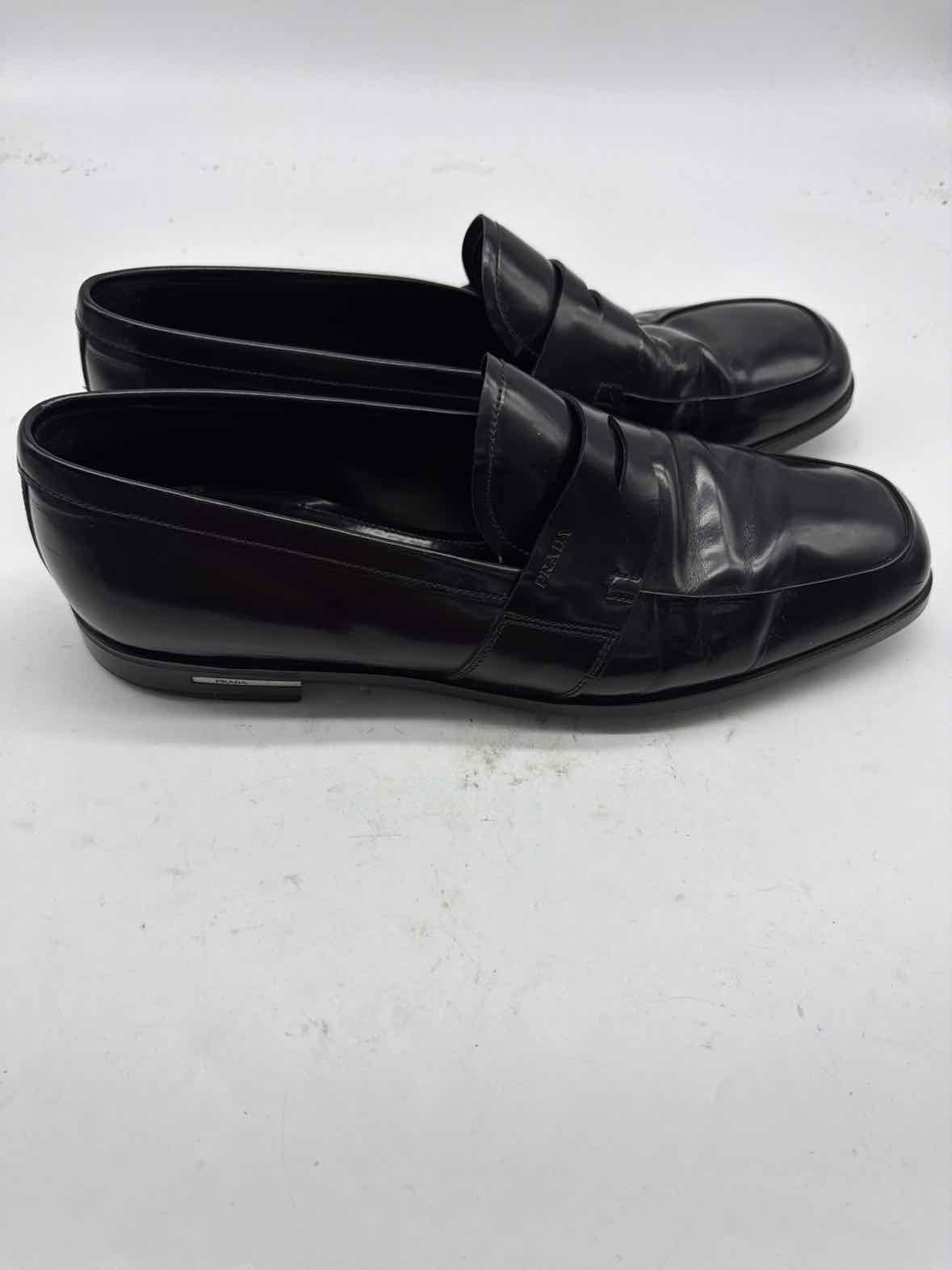 Pre-Owned Prada Black 9 Men's Dress Shoes | True Fashionistas.