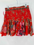 Pre-Owned Camilla Red Size Small Mini Skirt | True Fashionistas.