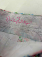 Pre-Owned Lilly Pulitzer Blue Size 0 Callahan Printed Shorts | True Fashionistas.
