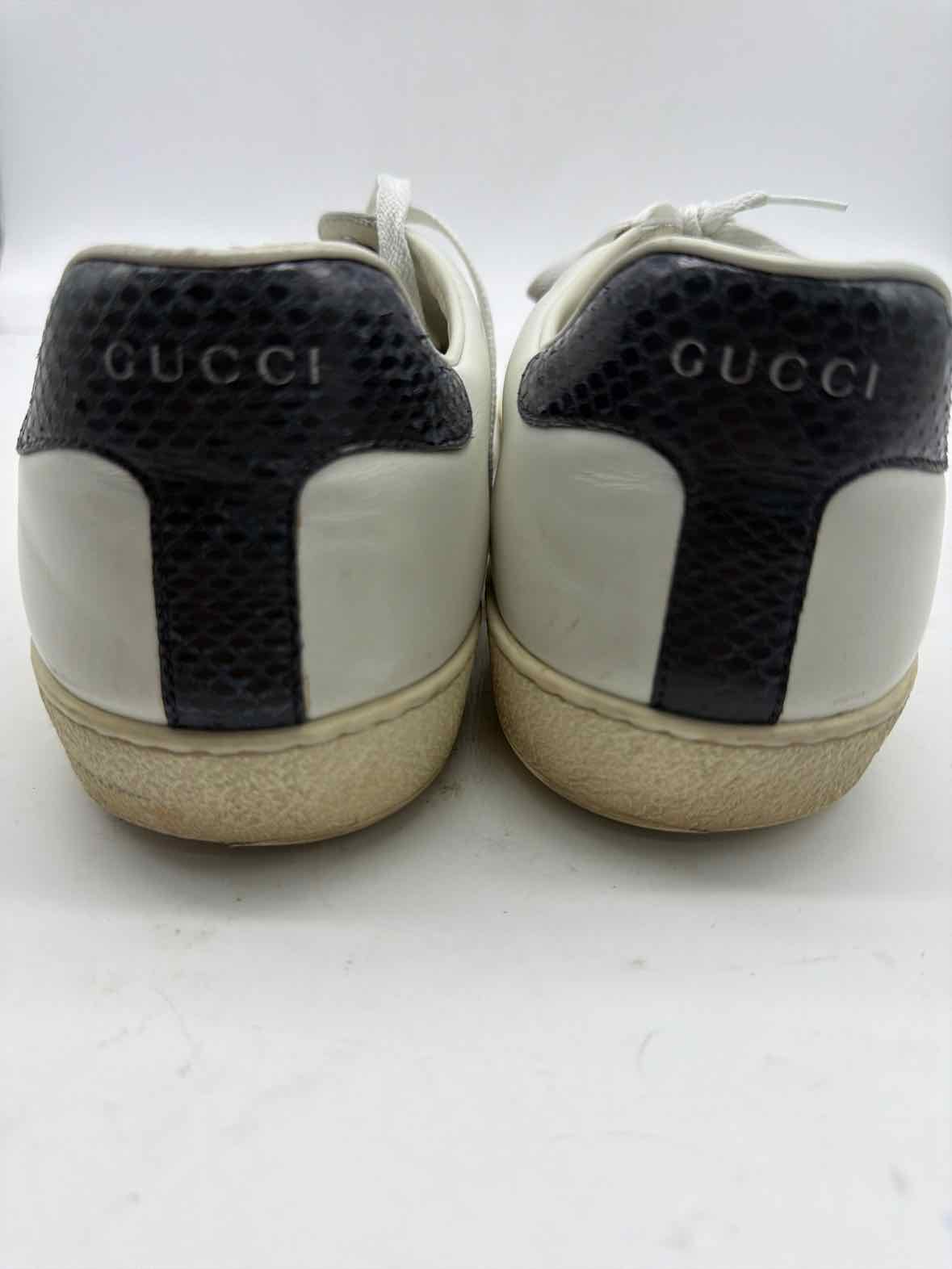 Pre-Owned Gucci White 11 Fashion Sneaker Men's Sneakers | True Fashionistas.