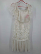 Pre-Owned Temperley White Size 8 Long Evening Gown | True Fashionistas.
