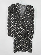 Pre-Owned Sandro Black Size 0 Short Long Sleeve Dress | True Fashionistas.
