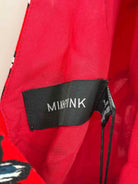 Pre-Owned Mink Pink Red Size Small Short Sleeve Romper | True Fashionistas.