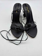 Pre-Owned Cult Gaia Black Size 36.5 Strappy Heels | True Fashionistas.