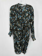 Pre-Owned Veronica Beard Green Size 4 Short Long Sleeve Dress | True Fashionistas.
