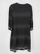 Pre-Owned WHBM Black Size Medium Short Long Sleeve Dress | True Fashionistas.