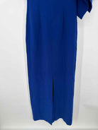 Pre-Owned AQ/AQ Blue Size 0 Long Evening Gown | True Fashionistas.