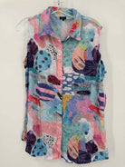 Pre-Owned Shana Blue Size XL Button Down | True Fashionistas.