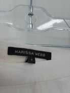 Pre-Owned Marissa Webb White Size 4 Mini Skirt | True Fashionistas.