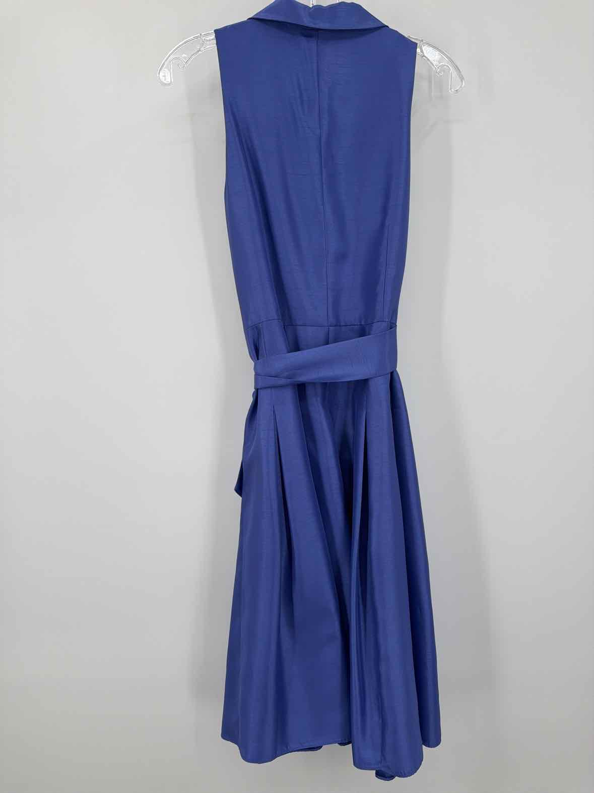 Pre-Owned Evan Picone Blue Size 12 Short Sleeveless Dress | True Fashionistas.