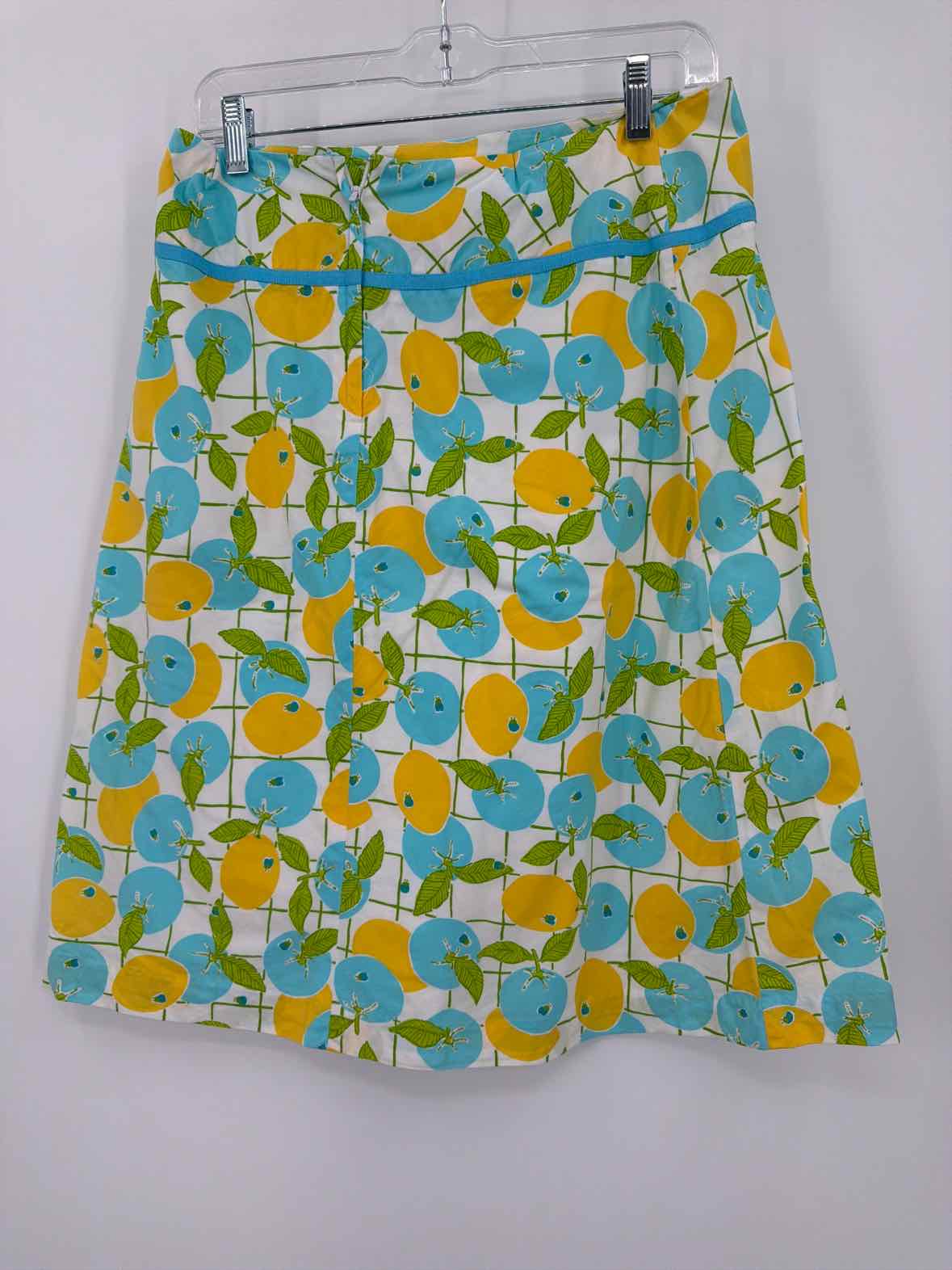 Pre-Owned Lilly Pulitzer Blue Size 6 Vintage A Line Skirt | True Fashionistas.
