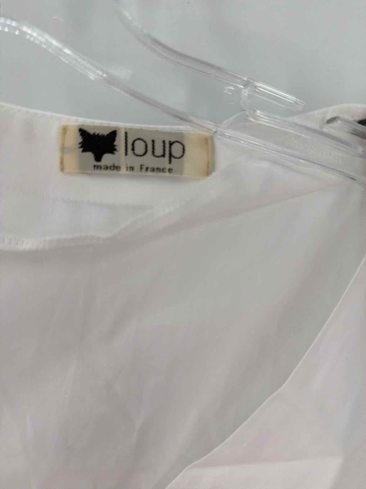 Pre-Owned Loup White Size One Size Short Long Sleeve Dress | True Fashionistas.