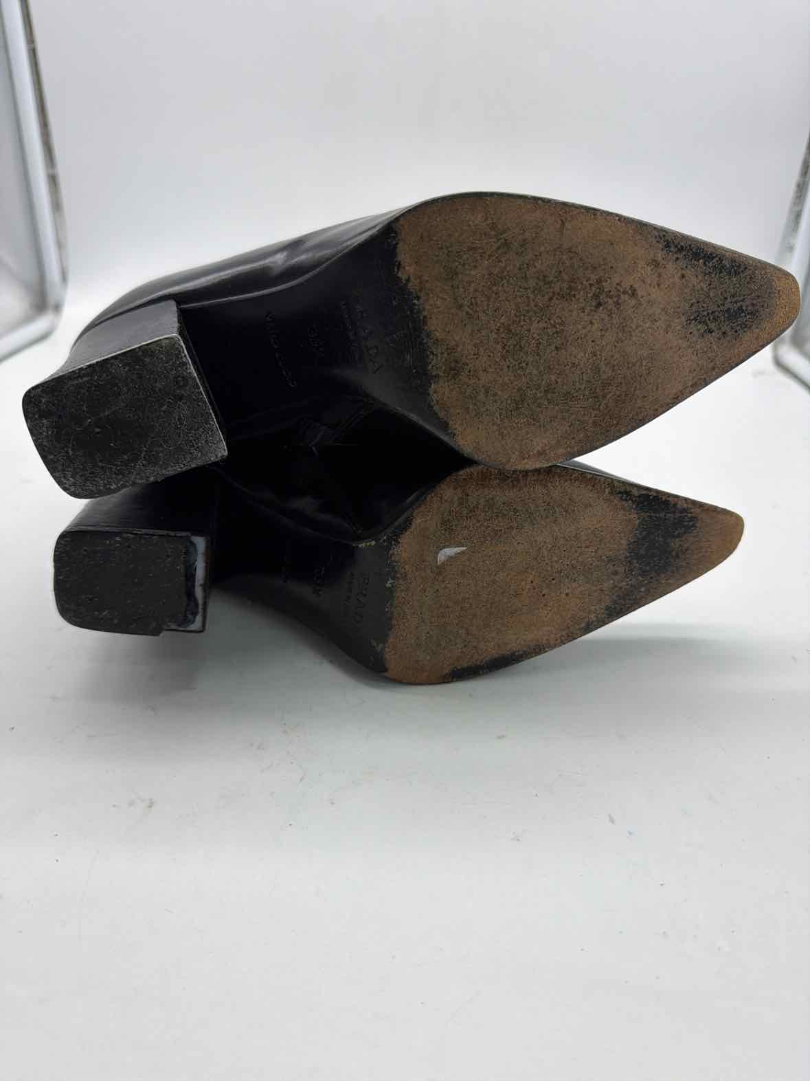 Pre-Owned Prada Black Size 5.5 Ankle Boots | True Fashionistas.