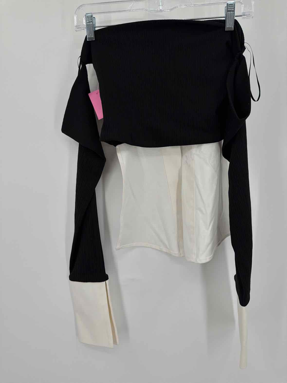 Pre-Owned Aaizel Black Size 6 Blouse | True Fashionistas.