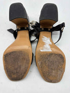 Pre-Owned Valentino Black Size 38 Block Heel Heels | True Fashionistas.