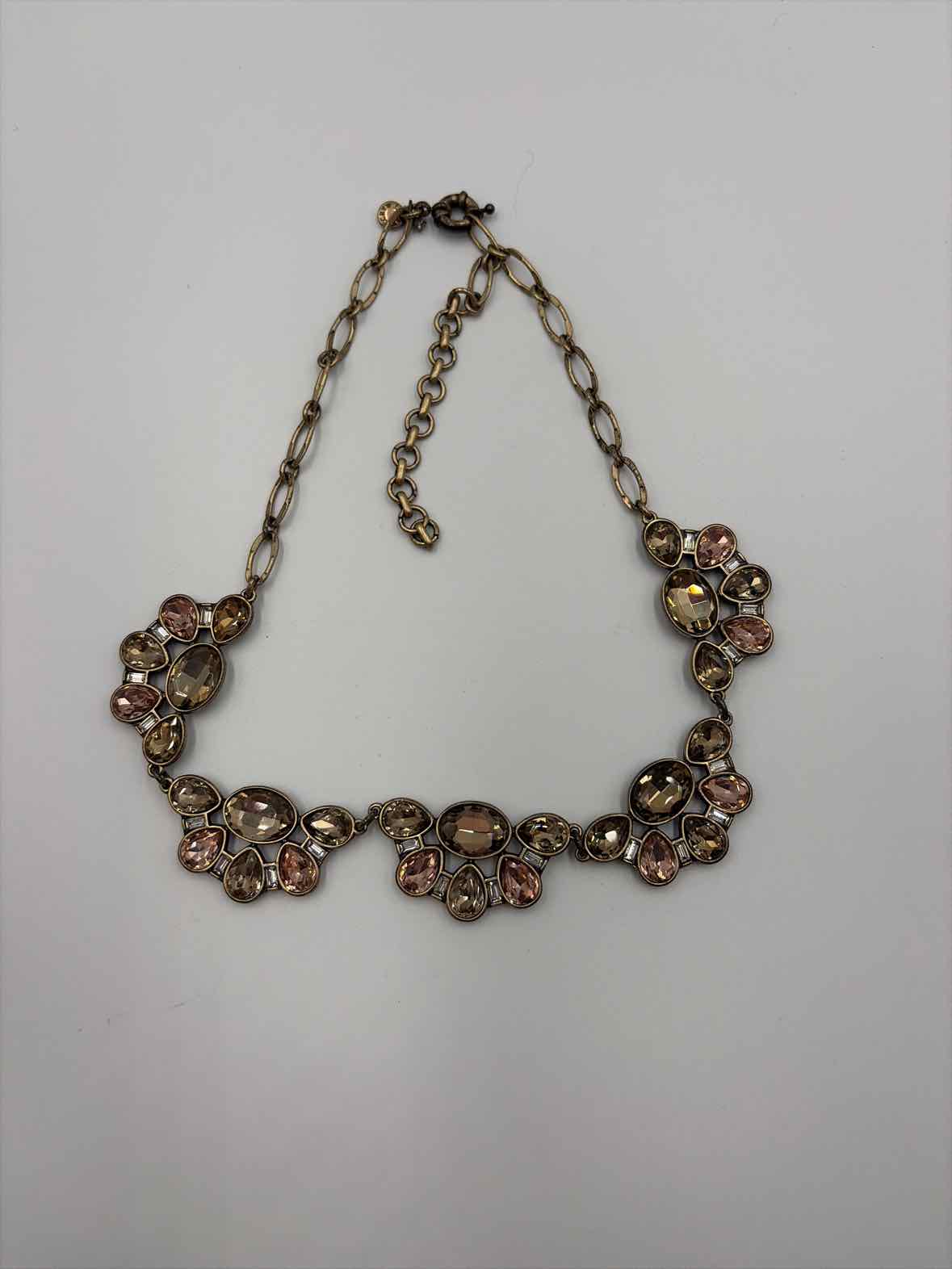 J Crew Gold Statement Necklace | True Fashionistas.