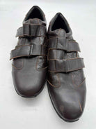 Pre-Owned Gucci Brown 44 Lace Up Men's Sneakers | True Fashionistas.