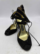 Pre-Owned Tom Ford Black Size 10.5 Strappy Heels | True Fashionistas.