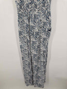Pre-Owned Skemo Blue Size Large Strapless Jumpsuit | True Fashionistas.