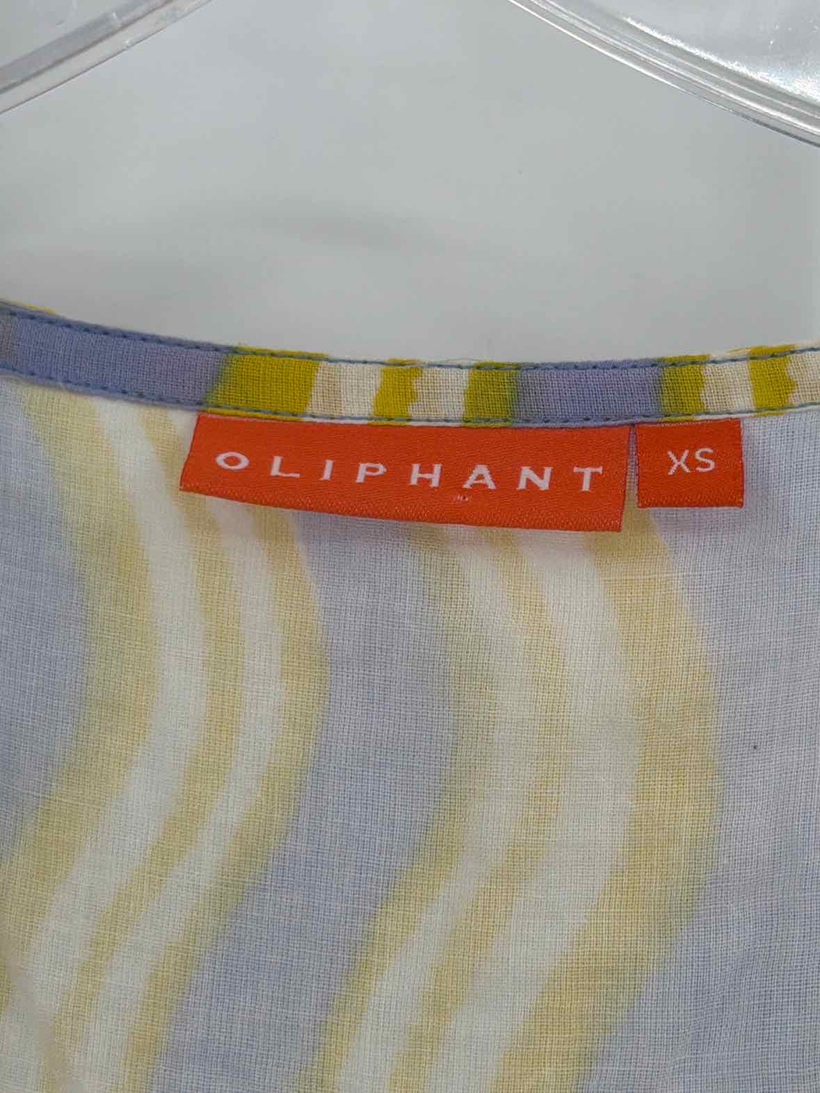 Pre-Owned Oliphant Blue Size XS Long Sleeveless Dress | True Fashionistas.