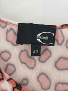Pre-Owned Just Cavalli Pink Size 42 Short Sleeveless Dress | True Fashionistas.
