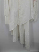 Pre-Owned Oscar de la Renta White Size 10 Button Down | True Fashionistas.